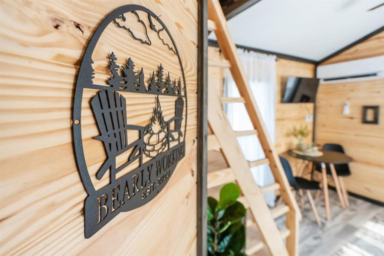 3 Bearly Working Luxury Tiny House Firepit Mins To Lake ガンターズビル エクステリア 写真