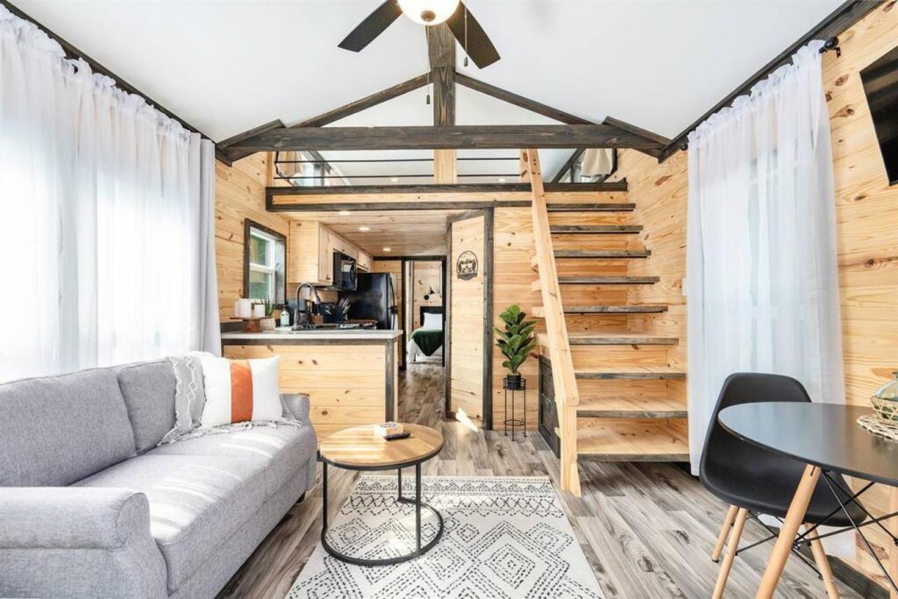 3 Bearly Working Luxury Tiny House Firepit Mins To Lake ガンターズビル エクステリア 写真
